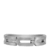 Anillo con cadena Heritage D-Link de acero inoxidable Anillo con cadena Heritage D-Link de acero inoxidable