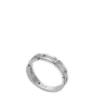 Anillo con cadena Heritage D-Link de acero inoxidable Anillo con cadena Heritage D-Link de acero inoxidable