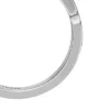 Anillo con cadena Heritage D-Link de acero inoxidable Anillo con cadena Heritage D-Link de acero inoxidable