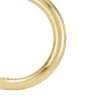 Anillo con centro de latón dorado de Bright Baubles Anillo con centro de latón dorado de Bright Baubles