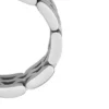 Anillo con eslabones de reloj Arden de acero inoxidable Anillo con eslabones de reloj Arden de acero inoxidable