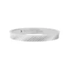 Anillo de acero inoxidable con textura lineal Harlow Anillo de acero inoxidable con textura lineal Harlow