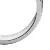Anillo de acero inoxidable con textura lineal Harlow Anillo de acero inoxidable con textura lineal Harlow