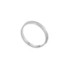 Anillo de acero inoxidable con textura lineal Harlow Anillo de acero inoxidable con textura lineal Harlow