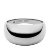 Anillo de banda de acero inoxidable de la colección Ellis Domed Anillo de banda de acero inoxidable de la colección Ellis Domed