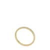 Anillo de banda Ellis Pavé Glitz de acero inoxidable dorado Anillo de banda Ellis Pavé Glitz de acero inoxidable dorado