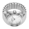 Anillo de reloj de acero inoxidable con dos agujas Anillo de reloj de acero inoxidable con dos agujas