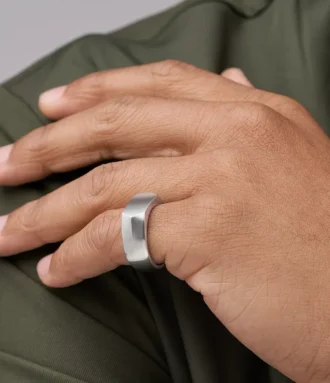 Anillo de sello de acero inoxidable All Stacked Up