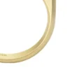 Anillo de sello Heritage D-Link Glitz en acero inoxidable dorado Anillo de sello Heritage D-Link Glitz en acero inoxidable dorado