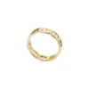 Anillo Heritage D-Link de acero inoxidable en tono dorado Anillo Heritage D-Link de acero inoxidable en tono dorado