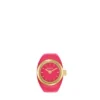 Anillo reloj de acero inoxidable rosa con dos agujas Anillo reloj de acero inoxidable rosa con dos agujas