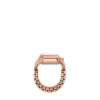 Anillo reloj Raquel Dos agujas Acero inoxidable tono oro rosa Anillo reloj Raquel Dos agujas Acero inoxidable tono oro rosa