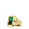 Anillo reloj Raquel Reloj de acero inoxidable dorado con dos agujas Anillo reloj Raquel Reloj de acero inoxidable dorado con dos agujas