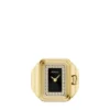 Anillo reloj Raquel Reloj de acero inoxidable dorado con dos agujas Anillo reloj Raquel Reloj de acero inoxidable dorado con dos agujas