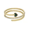 Anillo Sutton Modern Meadows con corazón de malaquita reconstituida Anillo Sutton Modern Meadows con corazón de malaquita reconstituida