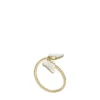 Anillo Sutton Radiant Wings con mariposa de nácar blanco Anillo Sutton Radiant Wings con mariposa de nácar blanco