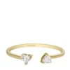 Anillo Toi Et Moi de acero inoxidable dorado Sadie Tokens Of Affection Anillo Toi Et Moi de acero inoxidable dorado Sadie Tokens Of Affection