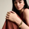 Arden Watch Links Pulsera de cadena de acero inoxidable dorado Arden Watch Links Pulsera de cadena de acero inoxidable dorado
