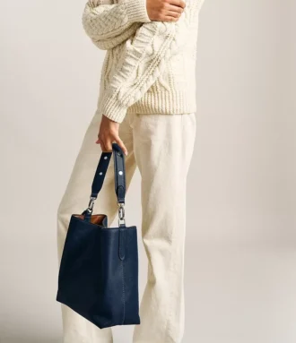 Bolso bandolera de cuero Jessie