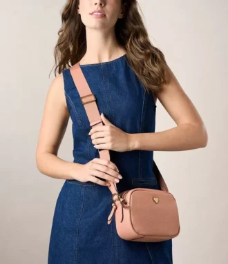 Bolso bandolera de piel Danni