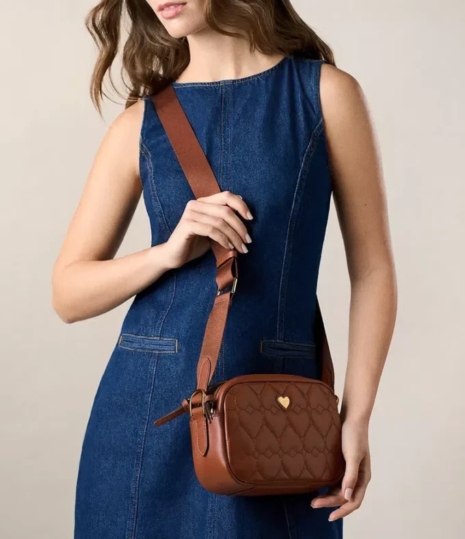 Bolso bandolera de piel Danni Bolso bandolera de piel Danni