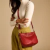 Bolso bandolera de piel Jolie Bolso bandolera de piel Jolie