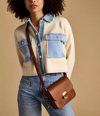 Bolso bandolera de piel Lennox
