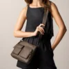 Bolso bandolera de piel Maysen Bolso bandolera de piel Maysen