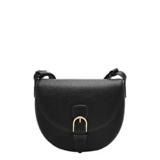 Bolso bandolera grande con solapa de cuero Everleigh