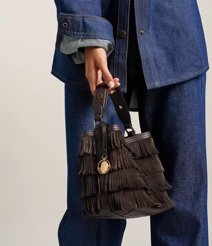 Bolso bandolera pequeño de cuero Jessie Bolso bandolera pequeño de cuero Jessie