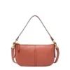Bolso bandolera pequeño de piel Jolie