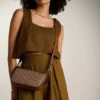 Bolso bandolera pequeño de piel Jolie