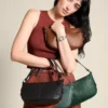Bolso bandolera pequeño de piel Jolie Bolso bandolera pequeño de piel Jolie