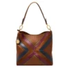 Bolso bandolera tipo cubo Jessie Patchwork Bolso bandolera tipo cubo Jessie Patchwork