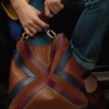 Bolso bandolera tipo cubo Jessie Patchwork Bolso bandolera tipo cubo Jessie Patchwork
