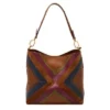 Bolso bandolera tipo cubo Jessie Patchwork Bolso bandolera tipo cubo Jessie Patchwork