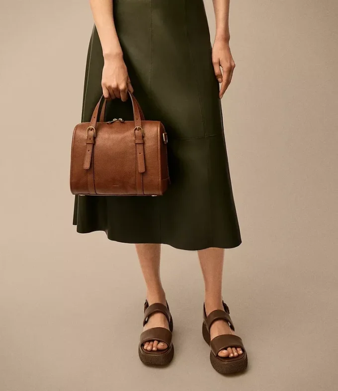 Bolso de cuero Carlie Bolso de cuero Carlie