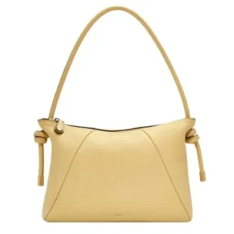 Bolso de hombro de piel Willa