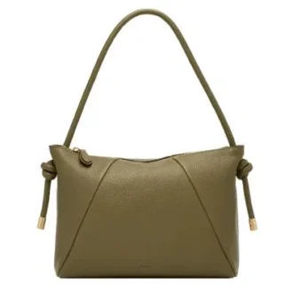 Bolso de hombro de piel Willa