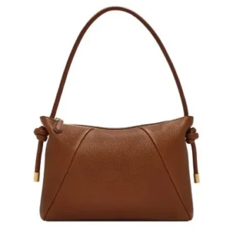 Bolso de hombro de piel Willa