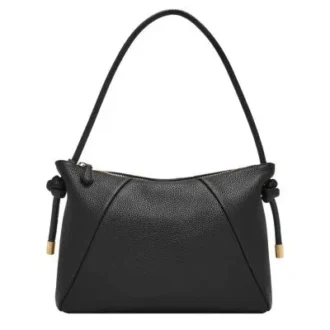 Bolso de hombro de piel Willa