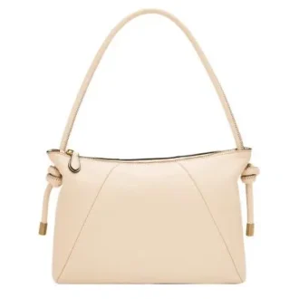 Bolso de hombro de piel Willa