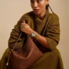 Bolso de hombro de piel Willa Bolso de hombro de piel Willa