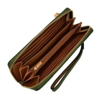 Bolso de mano con cremallera RFID Logan
