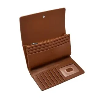 Bolso de mano con solapa RFID Logan