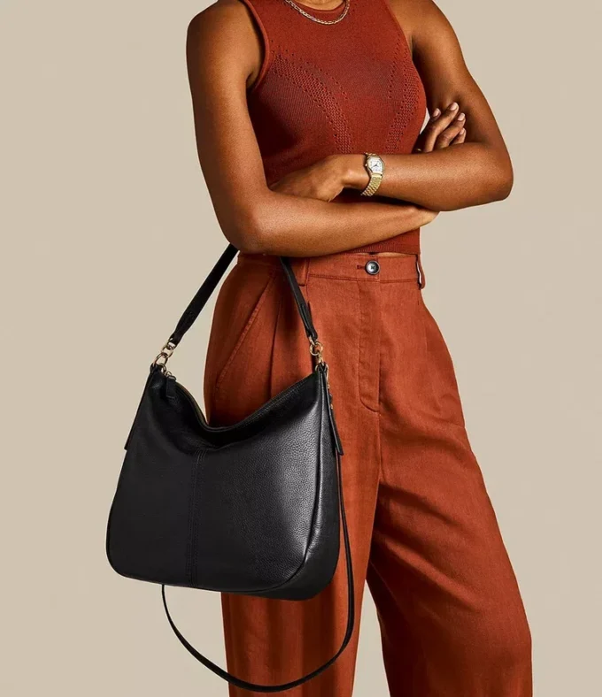 Bolso hobo de piel Jolie Bolso hobo de piel Jolie