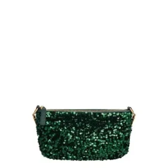 Bolso Jolie con lentejuelas esmeralda de edición especial de El mago de Oz x Fossil