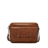 Bolso mensajero de piel Bennett