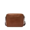Bolso mensajero de piel Bennett