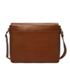 Bolso mensajero de piel Hayes